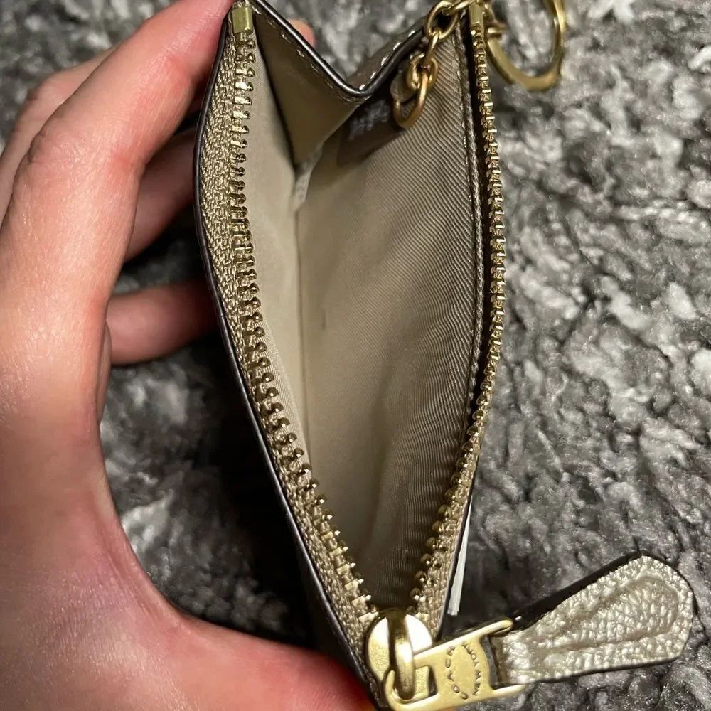 NWT Coach Metallic Mini ID Skinny - Picture 6 of 8